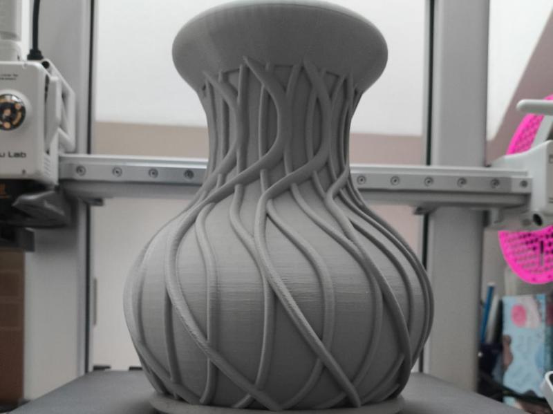 Designer Vase with Vines