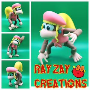 Dixie Kong Custom Action Figure
