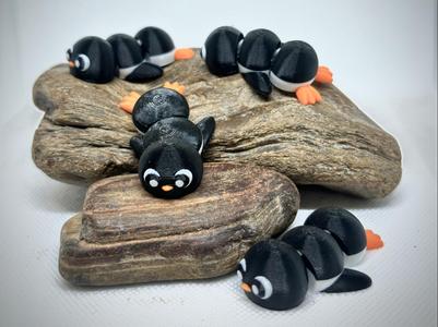 Cute Articulated Baby Penguin
