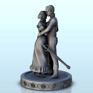 French napoleonic hussar and woman 8 – Great Army Napoleon XIXe Napoleonic wars character