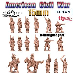Iron Brigade – Epic History Battle of American Civil War -15mm scale