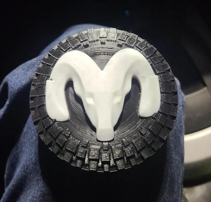 Ram cupholder Coaster