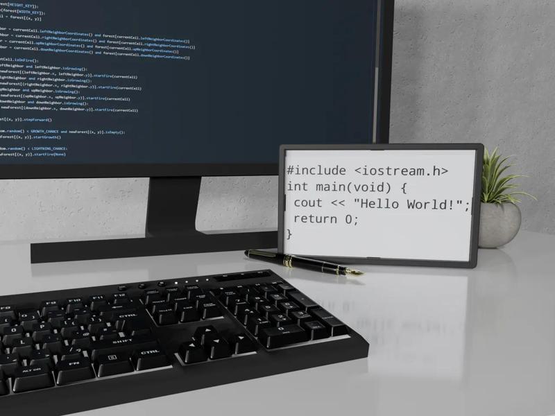 Hello World Programmer Signs