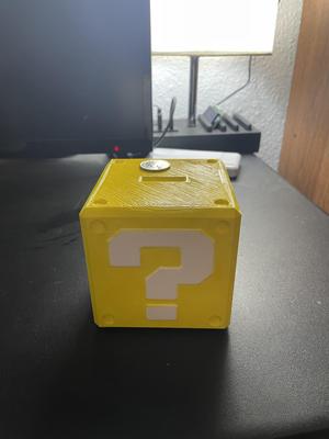 Mario Question mark box bank