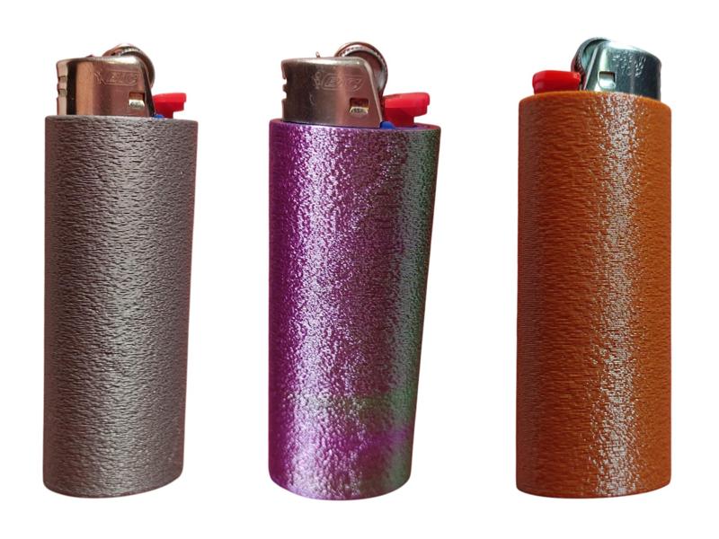 Minimalist Grippy Slim Bic Lighter Sleeve