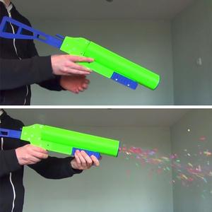 3D Printed Party Popper Pistol