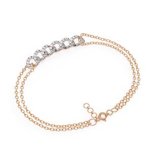 Cuban Monaco Chain Diamond Bracelet animation renders 3dm stl