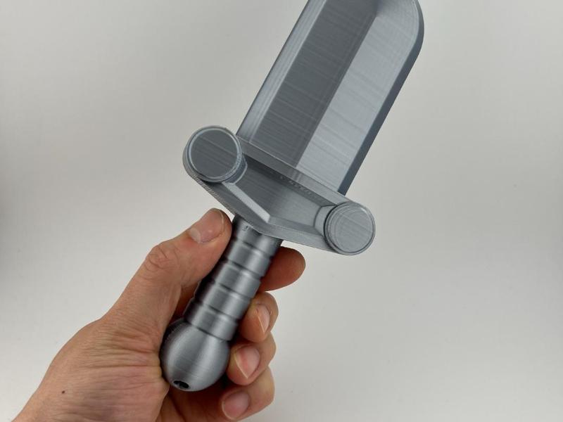 LEG0 Inspired Knights’ Sword Baby Rattle