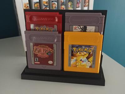 Minimalist GameBoyColor Cartridges Stand  (3types)