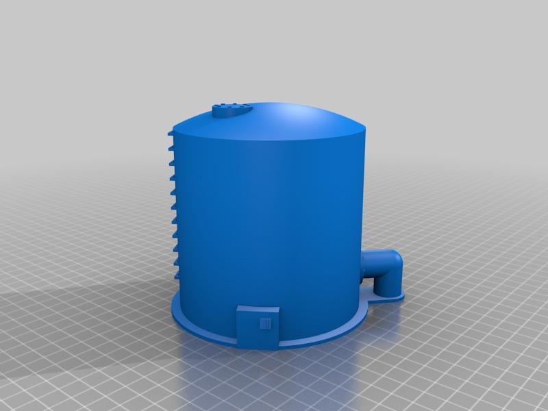 Storage Tank for 28mm Gaming