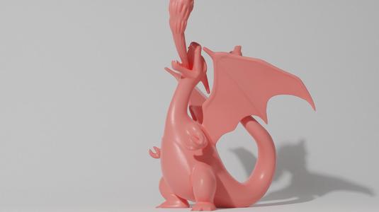 CHARIZARD STANDING (PART OF THE CHARIZARDPACK, AND CHAREVOPACK, READ DESCRIPTION)