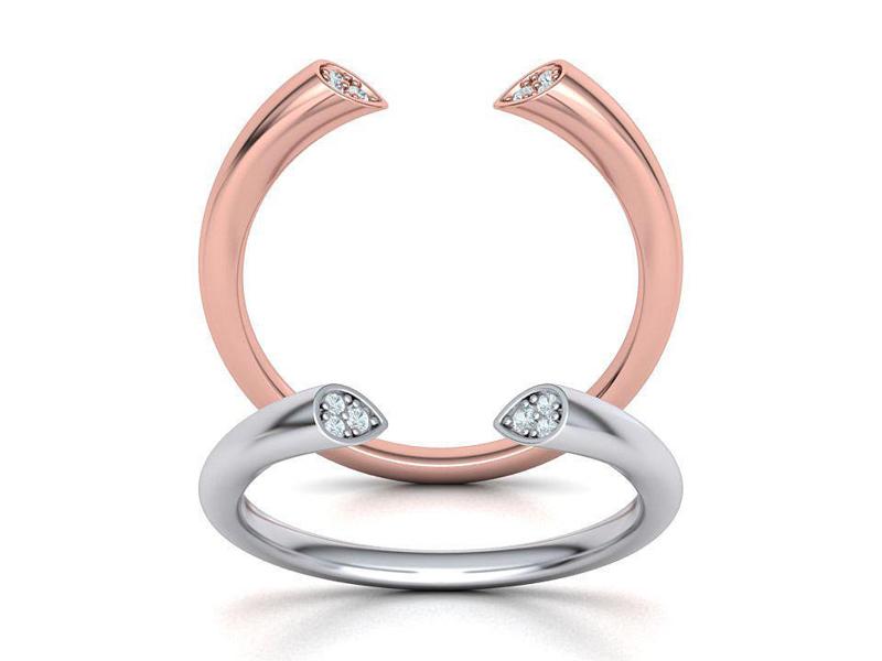 SOPHIA STACKABLE DIAMOND BAND RING  3dmodel