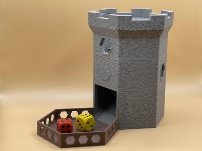 🎲 Catan Dice Tower