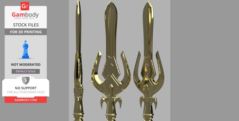 Gungnir Spear from Thor 2 & Thor 3