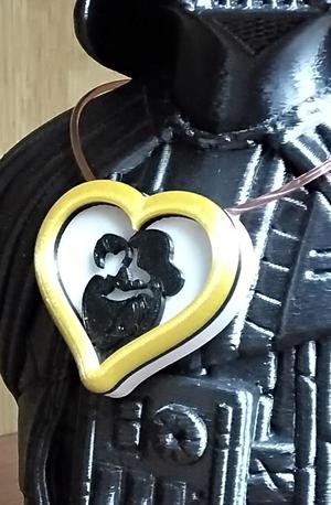 Mother with Son pendant or magnet