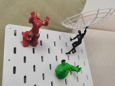 IKEA Pegboard Iron Man Hook