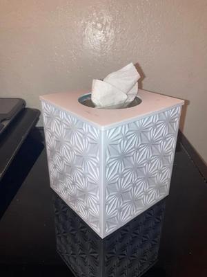 Asanoha Kumiko Pattern Tissue Box Cover