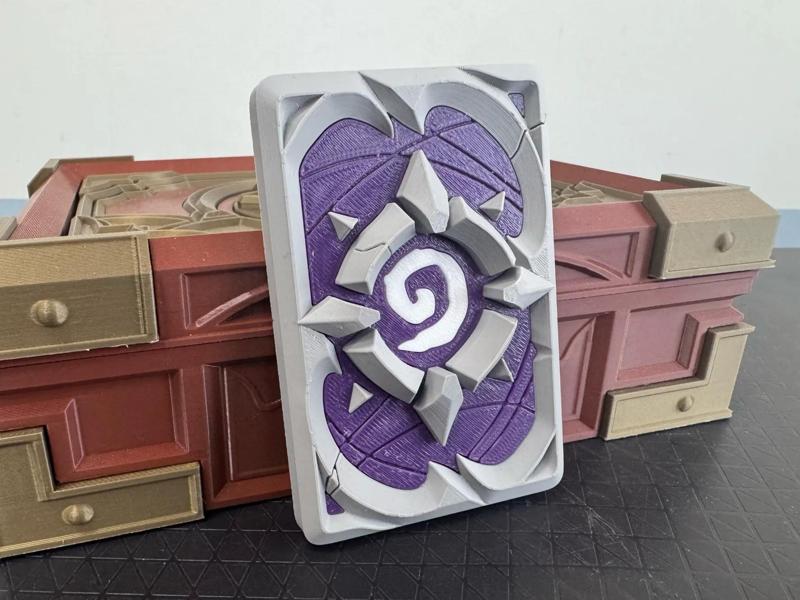 Hearthstone The Lightbound Card Back Fridge Magnet