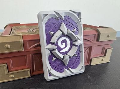 Hearthstone The Lightbound Card Back Fridge Magnet