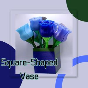 Square-Shaped Vase/Holder