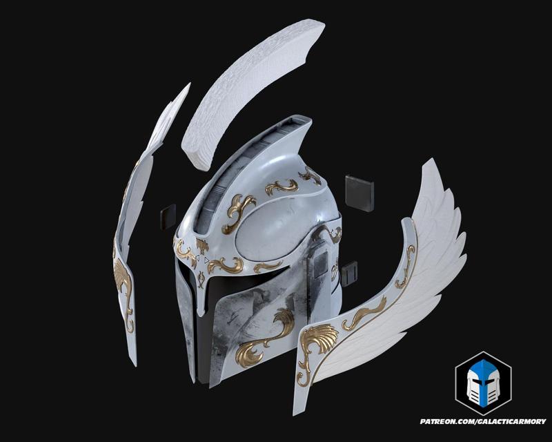 Angelic Mando Helmet – 3D Print Files