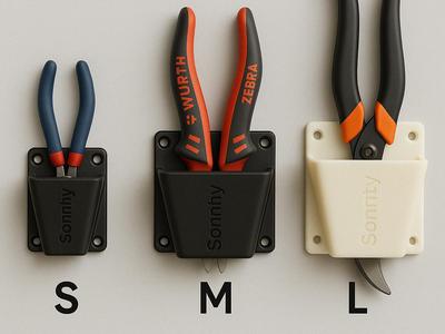 Wall mount for pliers, scissors & more By Sonthy