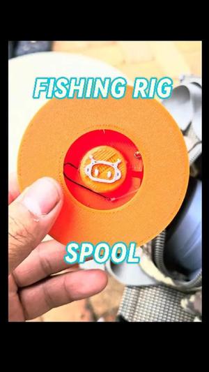 FIshing Rig/Leader Storage Spool   