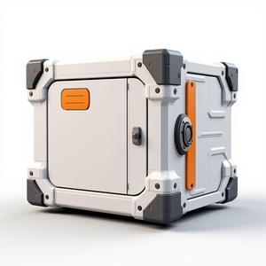scifi box capsule