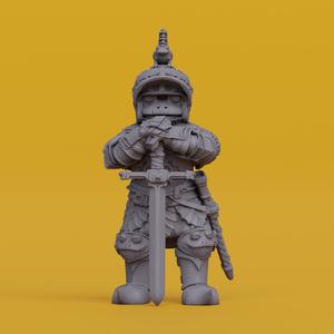 Frog Bullywug Knight Commander B