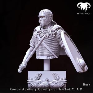 Bust – Roman Auxiliary Cavalryman 1st-2nd C. A.D. Hooves of Honor!