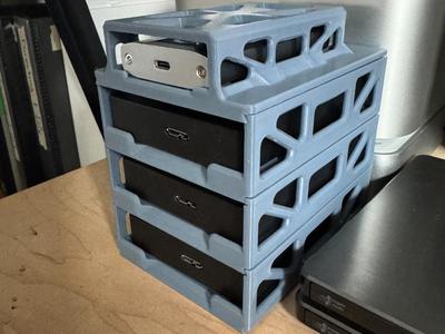 Stackable Hard Drive Holder V2