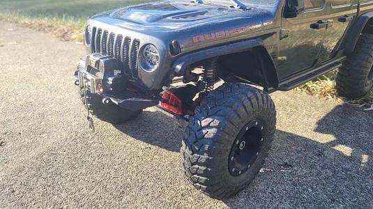 CGRC Stubby winch bumper SCX10-3 Gladiator JT and Wrangler JL