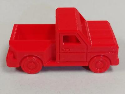 Low Poly 80s Style Stepside Pickup Truck