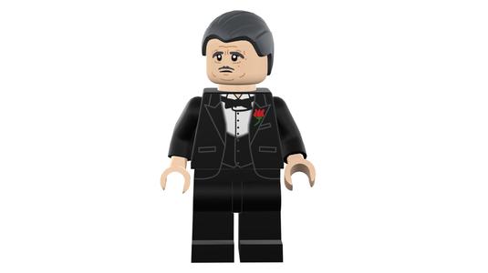 3D print minifigure - The Godfather - Vito Corleone