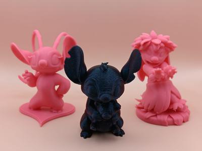 Chibi Lilo & Stitch & Angel