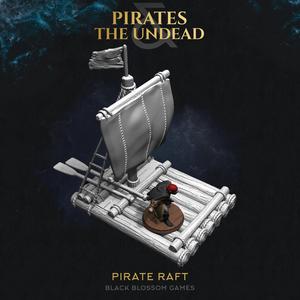 Pirate Raft A :: UMC 02 Pirates vs the Undead :: Black Blossom Games