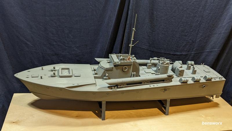 1 20 Vosper MTB RC Model Boat