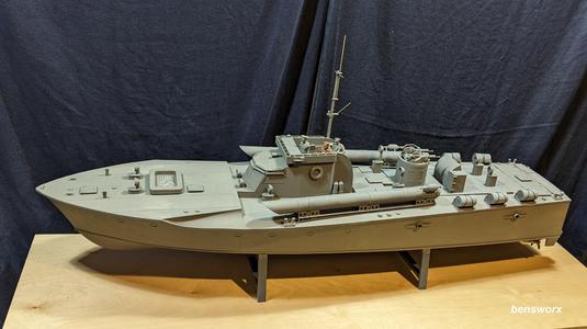 1 20 Vosper MTB RC Model Boat