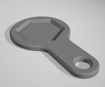 Shopping coin keychain   