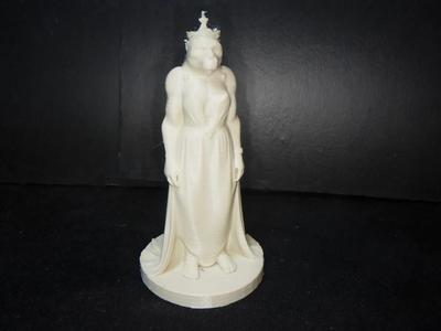 Chess queen Gorilla.   