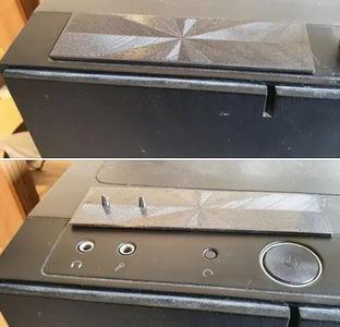 Fractal design define R5 Cover for powerbutton