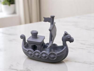 Viking Ship Benchy