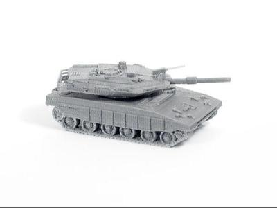 Israeli Merkava Mark IV tank printable model