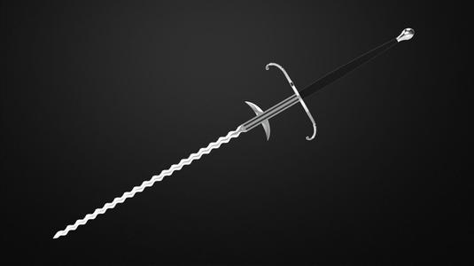 Weapons Encyclopedia 016 Flamberge