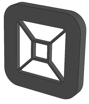 Holga 120 Viewfinder Reticle Grid