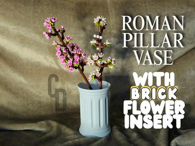 Vase with insert for Brick flowers
