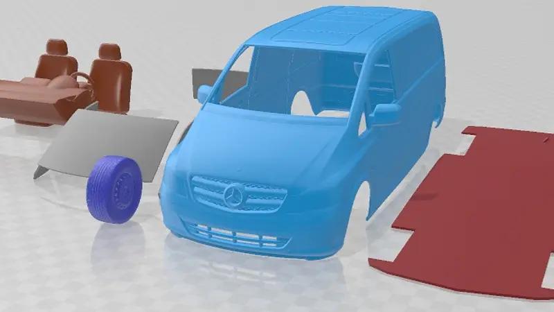 Mercedes Vito 2010 Panel Van Printable