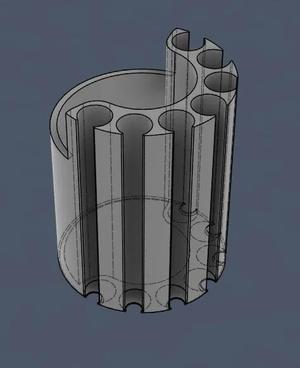 Tightpac Insert for V5 Nano Herb Capsules - Einsatz für Kreäuter-Kapseln   