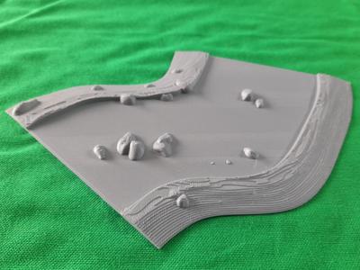Bend, Short S-Curve, Stoney, Modular River Section