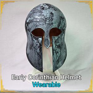 Early Corinthian Helmet with Stand